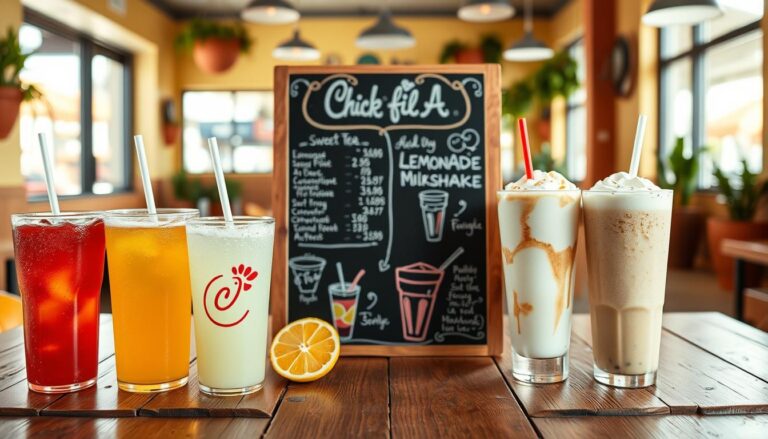 Chick Fil A Drink Menu